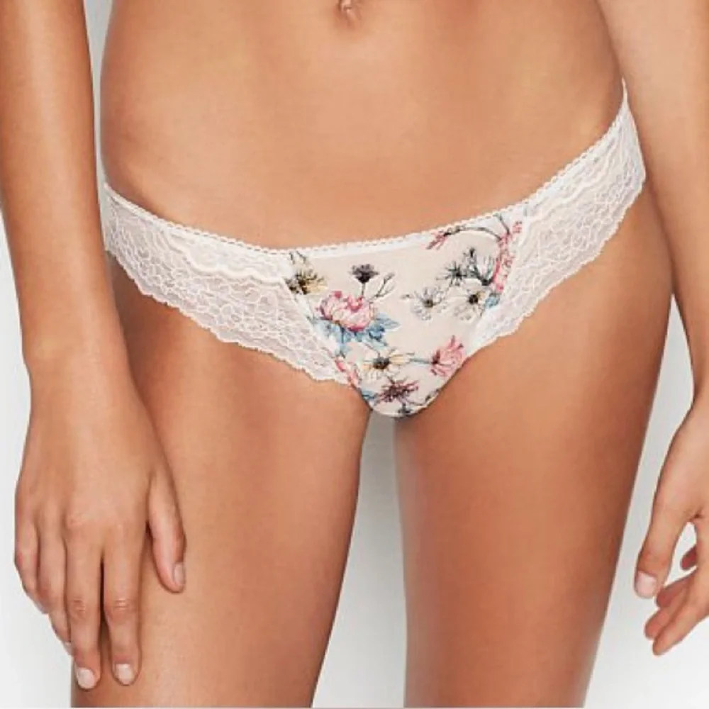 Victoria’s Secret Dream Angels Floral Demi Bra and Cheekini Panty Set NWT - Picture 9 of 14